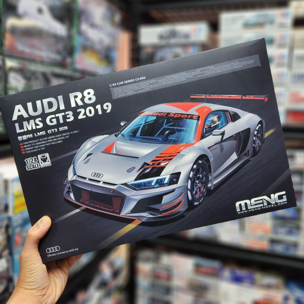 hearnshobbies's tweet photo. From the 2018 Paris Motor Show to your display shelf, this model captures the spirit of victory and the thrill of the race. Ready, set, build! 🏆
MENG 1/24 Audi R8 LMS GT3 2019:
https://t.co/mW5Q2EfX0E
#AudiR8LMSGT3 #MENGModels #GT3Racing #ModelBuilding #RacingLegends https://t.co/sD6xVjketI