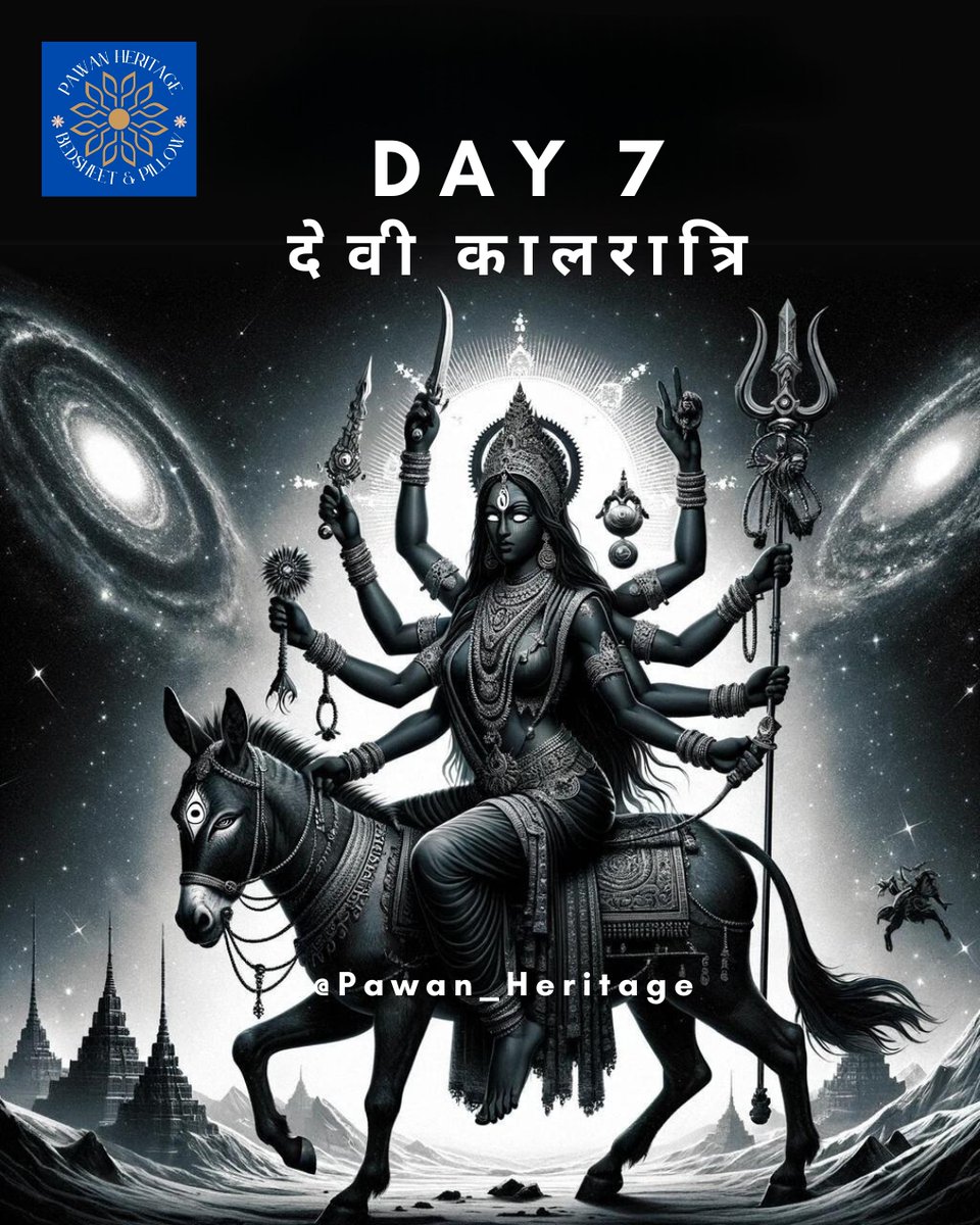 happy Navratri , day 7 देवी कालरात्रि #NavratriJourneys #Day5Divine #comfort #ElegantInteriors #FestivalOfColors #BedroomBliss #pillow #EcoFriendlyProducts #SleepSanctuary #StyleSleep #india #ColorfulComfort #SustainableLiving #WorldWaterDay #PawanHeritage