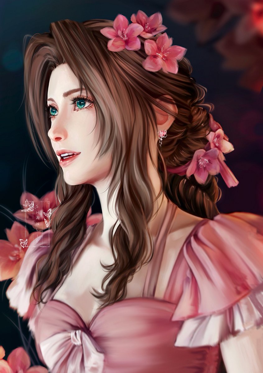 I'm so obsessed with Aerith OMG I can't stop drawing fanart of her atm. Please I hope she get's a decent amount of screen time in Part 3. I'm going to miss her banter so much. #aerithgainsborough  #FF7📷📷#FinalFantasy7Remake #FFVIIRemake #FinalFantasy7Rebirth #エアリス
