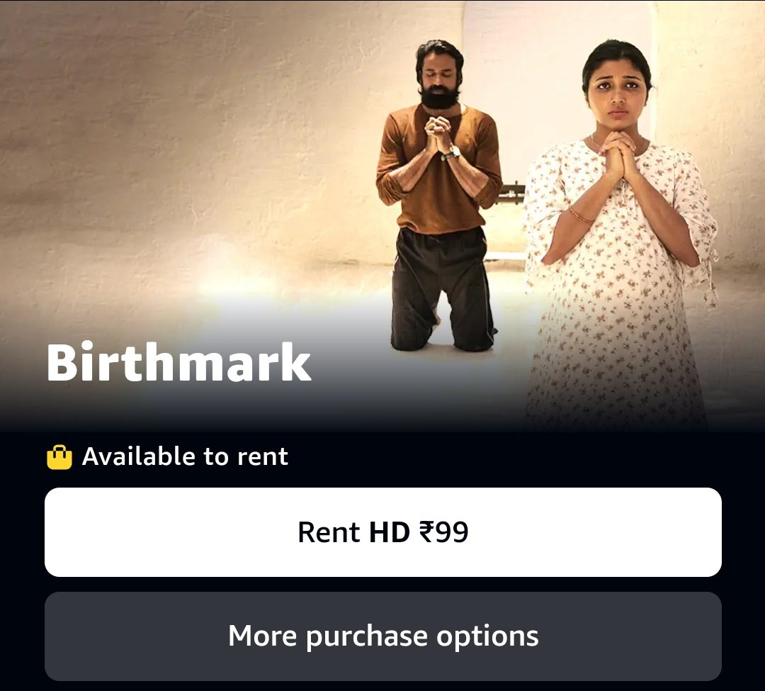 CinemaRare (@cinemararein) on Twitter photo Tamil film #Birthmark (2024) by <a href="/Dir_Vikramshree/">Vikram Shreedharan</a>, ft. <a href="/actorshabeer/">Shabeer Kallarakkal #dancingrose</a> <a href="/mirnaaofficial/">Mirnaa</a> #PorkodiSenthil #DeepthieOrientelu, now available for Rent on <a href="/PrimeVideoIN/">prime video IN</a> Store.
<a href="/Sriram_1709/">Sriram Sivaraman</a> <a href="/Composer_Vishal/">Vishal Chandrashekhar</a> <a href="/RamuThangraj/">Ramu thangraj</a> <a href="/PrateekMahesh3/">Prateek Mahesh</a> <a href="/Lyricist_NavinB/">Navin B</a> <a href="/Deepakmusician/">Deepak chander</a> <a href="/saregamasouth/">Saregama South</a> Tamil film #Birthmark (2024) by <a href="/Dir_Vikramshree/">Vikram Shreedharan</a>, ft. <a href="/actorshabeer/">Shabeer Kallarakkal #dancingrose</a> <a href="/mirnaaofficial/">Mirnaa</a> #PorkodiSenthil #DeepthieOrientelu, now available for Rent on <a href="/PrimeVideoIN/">prime video IN</a> Store.
<a href="/Sriram_1709/">Sriram Sivaraman</a> <a href="/Composer_Vishal/">Vishal Chandrashekhar</a> <a href="/RamuThangraj/">Ramu thangraj</a> <a href="/PrateekMahesh3/">Prateek Mahesh</a> <a href="/Lyricist_NavinB/">Navin B</a> <a href="/Deepakmusician/">Deepak chander</a> <a href="/saregamasouth/">Saregama South</a>