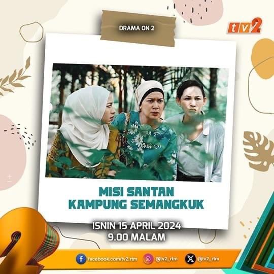 Saksikan telemovie lakonan Nina Juren, Aleza Shadan, Nadya Syahera, Yusuf Bahrin dan Shasha Abedul.🤩 📽️ Misi Santan Kampung Semangkuk 📅 Isnin (15 April 2024) 🕒 9:00 Malam 📺 TV2 #DuniaRia #SetulusHati