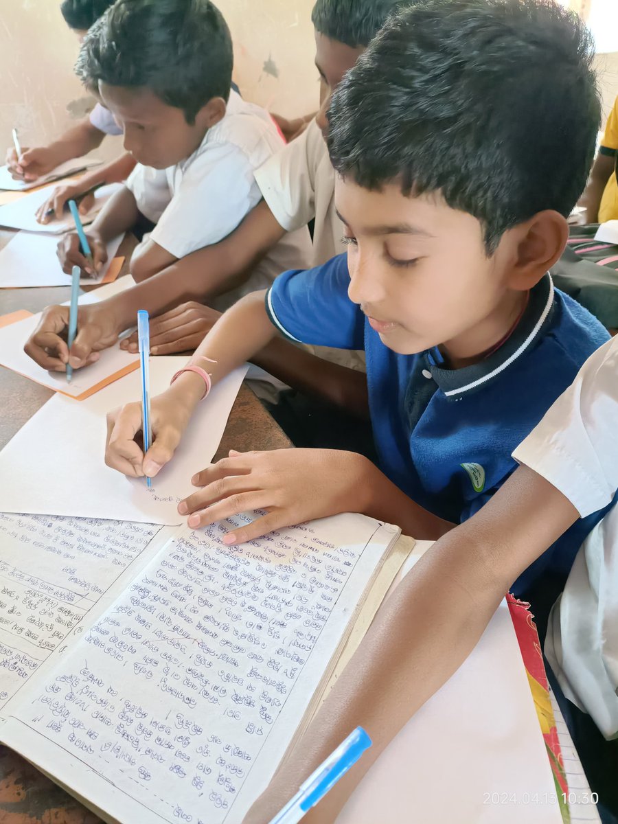 'Write a letter to parents for voting ' campaign at Mahendra High school, Athamallik #SVEEP