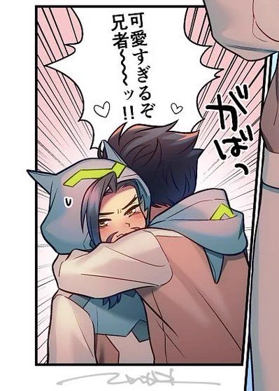 自分の絵見返してて好きなとこ 