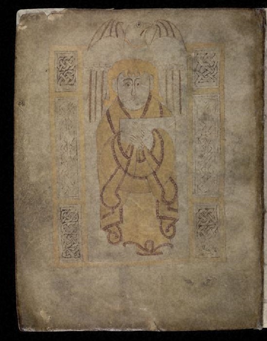 lorraineelizab6's tweet image. 15 April: St Ruadán (d 585) of Lothra/#Lorrha #Tipperary. 1 of 12 Apostles of Ireland. Cursed Tara to be forever deserted when king of Ireland violated church; killed by roof-beam Ruadán prophesied would fall on him! Bell in BM. Lorrha/Stowe Missal 8/9th C megalithicireland.com/High%20Cross%2…