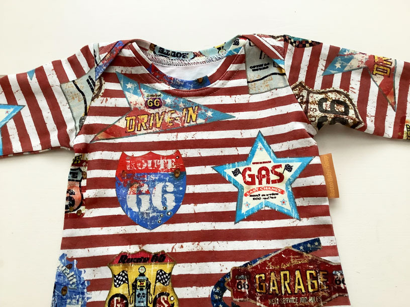 Boxpak route 66 met vintage print, vanaf maat 56 t/m maat 68. ow.ly/FyVw50PHXmZ