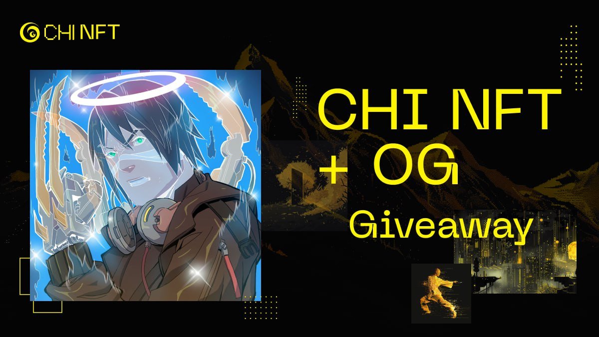 🔥10x CW-404 OG SPOT GIVEAWAY !🔥 1⃣Follow @stlthlabs 2⃣Like and retweet 3⃣Tag 3 friends in Also Giving away 1x $CHI CW-404 to one lucky winner. Let's dive in to get to know @stlthlabs 🧵👇