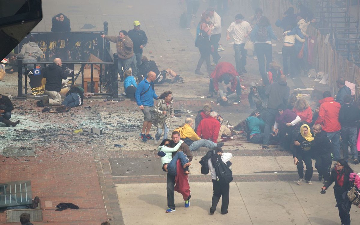 Two bombs exploded near the finish line f the Boston Marathon #OnThisDay in 2013, killing three people and injuring 264 others.