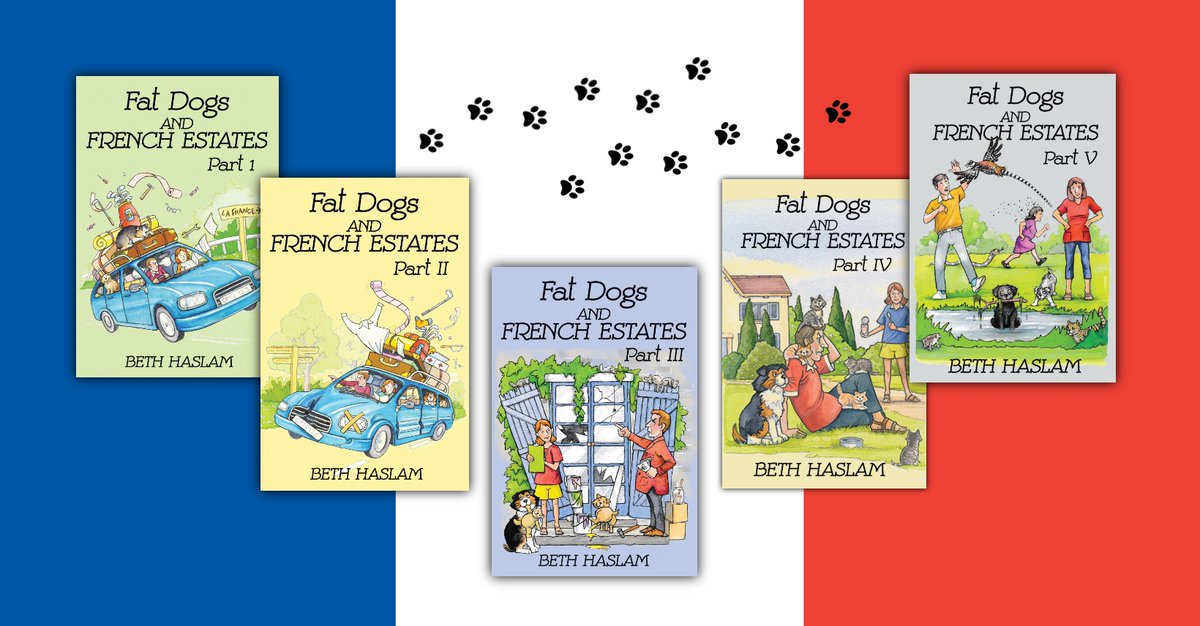 Fancy going on a crazy adventure where, despite trying ridiculously hard, not much goes to plan? Join my Fat Dogs and me in France. There's never a dull moment! 🐾 🇫🇷 #booklovers #booktwt #readingforpleasure bit.ly/FatDogs1