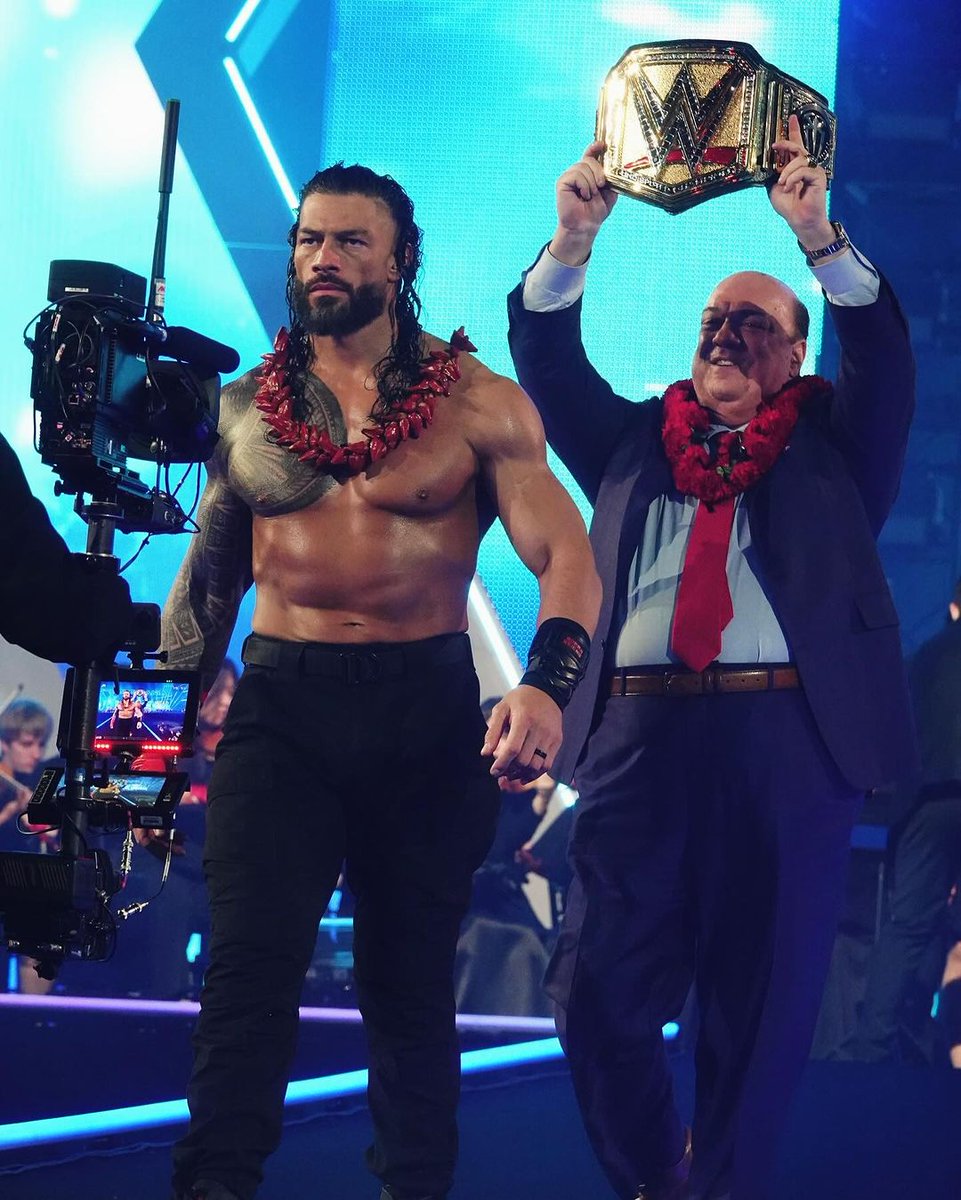 1316 day's of greatness ☝️

The unmatchable chief
The unmatchable Aura 
This is greatness on a different level ☝️🔥

#RomanReigns 
#GreatestOfAllTime
