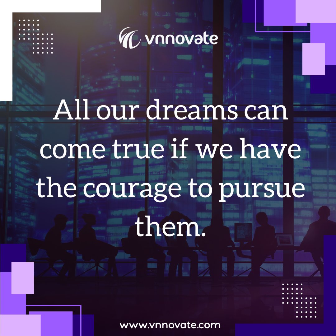 ✨ #MondayMotivation ✨

Feeling those Monday blues? Let's kickstart the week with a dose of inspiration! 💪
𝐕𝐢𝐬𝐢𝐭 𝐮𝐬 𝐚𝐭: vnnovate.com 

#DreamBig #Tech #TechIndustry #Innovation #MotivationMonday #USAtech #CanadaTech #SiliconValley #NYCTech #vnnovatesolutions