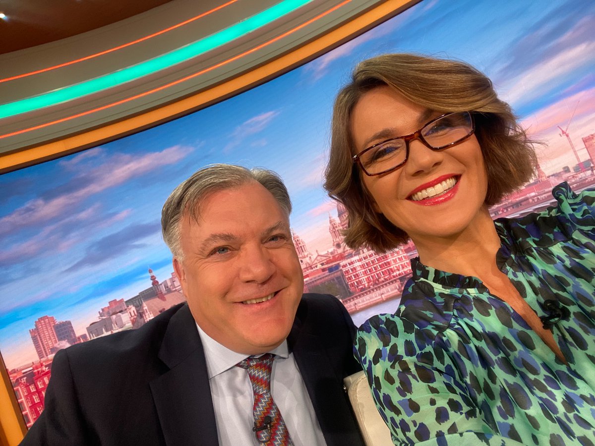 BACK ON @GMB! Join me and @edballs & the team @ITV