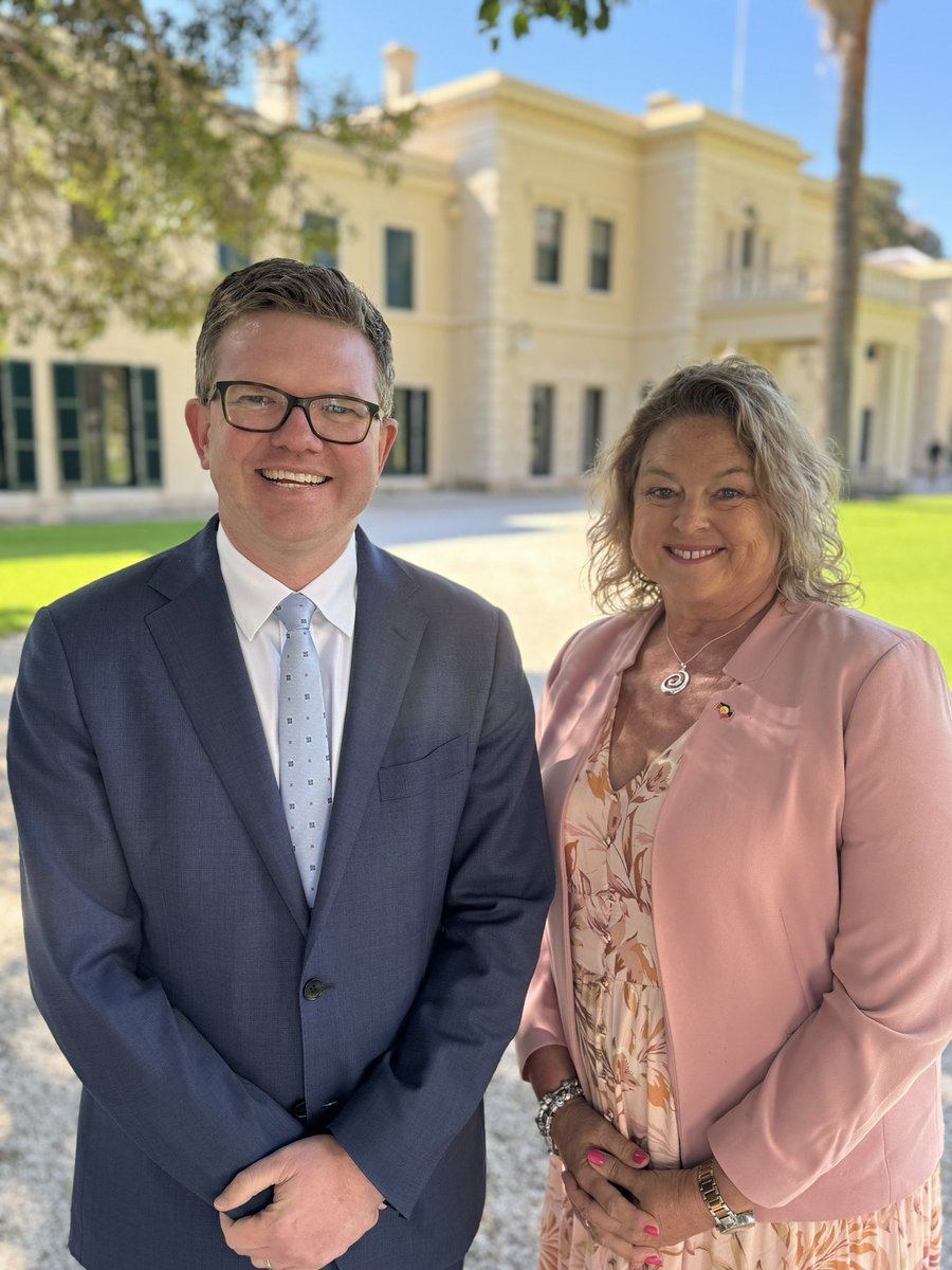 Thrilled to be sworn in as Minister for Seniors and Ageing Well, in addition to Minister for Human Services. Looking forward to getting a handover from Health Minister Chris Picton in the coming days and progressing the great work of this important portfolio.