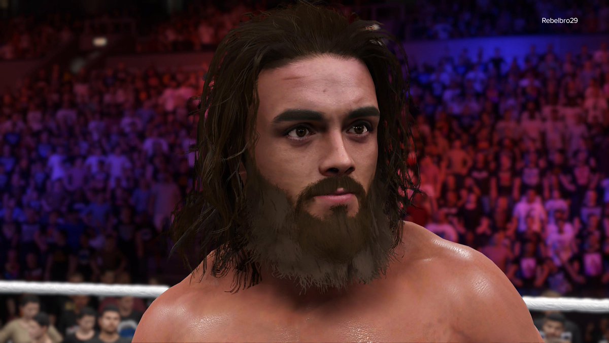 Rock hard Juice Robinson on the way! Still working on the hair dye and pants. Plus the moveset. 
#JuiceRobinson #AEW #WWE2K24 #BulletClub #Bulletclubgold