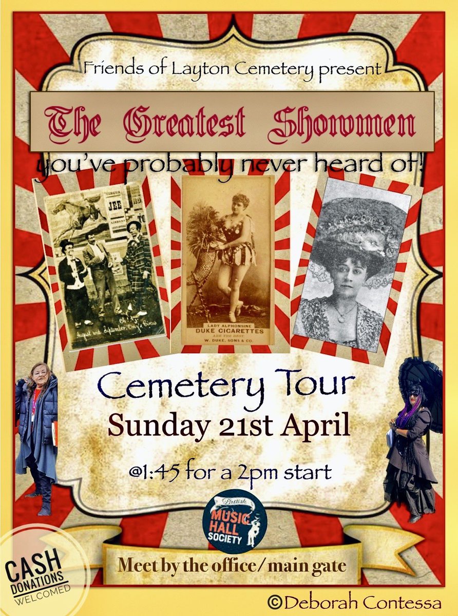 This Sunday . . . Roll up, roll up, for The Greatest Showmen Tour at Layton Cemetery,Blackpool. Learn the stories behind some of our greatest entertainers you’ve probably never heard of!! 🎪 #history #heritage #entertainment #grave #cemetery #tour #talk #walk