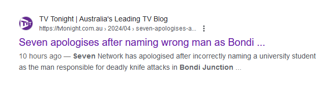 TransparencyTid's tweet photo. In the aftermath of the Bondi Junction incident, we saw the dangerous effects of misinformation, mainly how it unjustly targeted Muslims. Misidentifying suspects spread unwarranted fear and perpetuated stereotypes. We must uphold truth and demand media accountability. #MediaEthics #BondiJunction