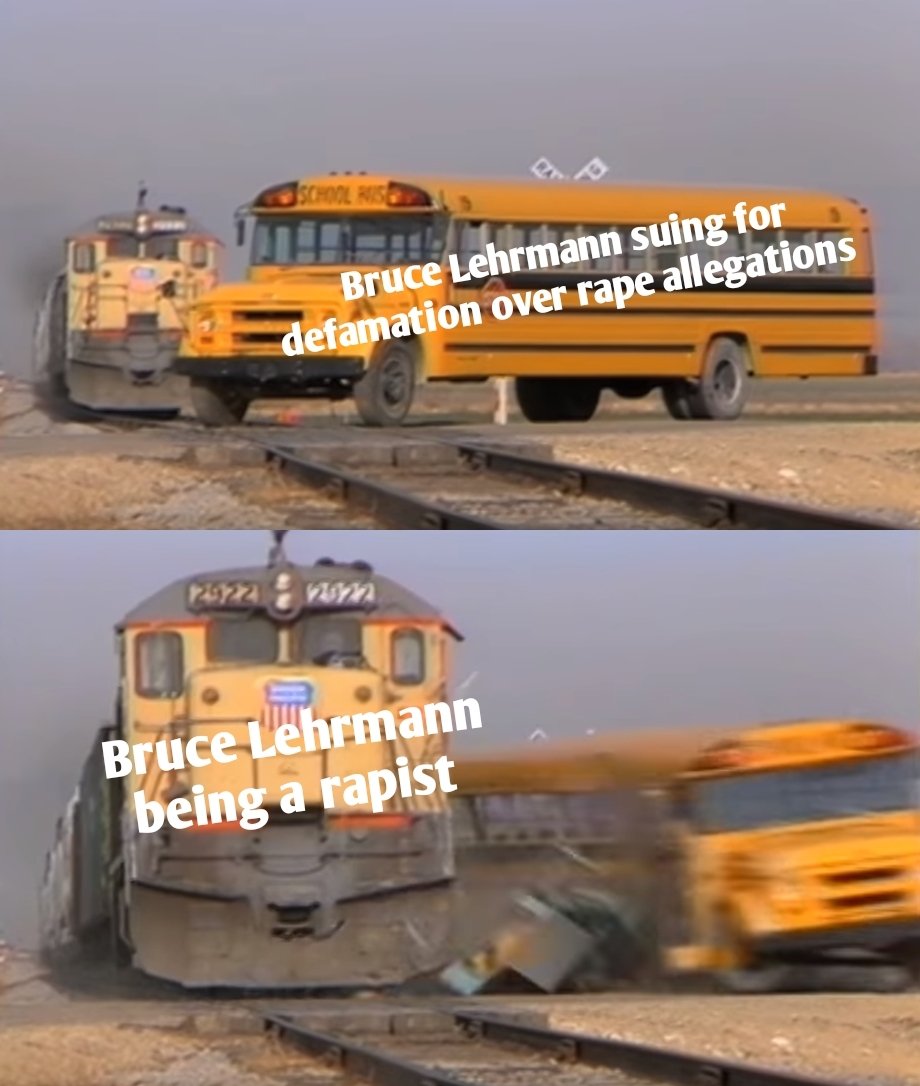 In the case of Lehrmann v. Lehrmann, Lehrmann loses.