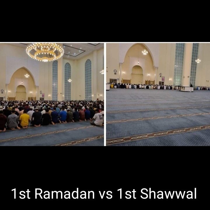 1st Ramzan
1st Shawwal 😢