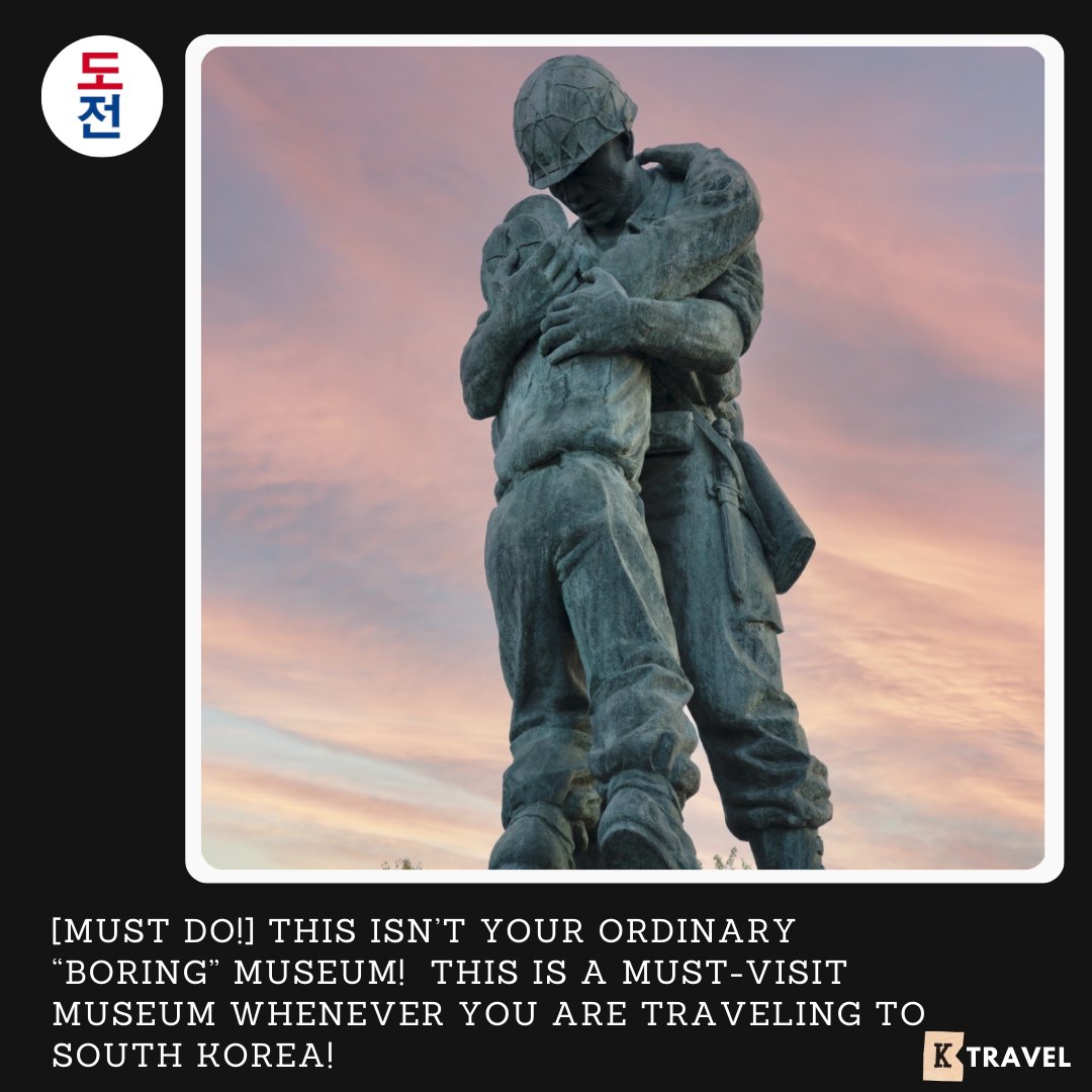 [Must do!] Enrich your knowledge of Korean history at the Seoul War Museum!

dojeonmedia.com/post/must-do-e…

#dojeonmedia #KoreanWar #KoreanWarHistory #warmemorial #koreanculture #koreanhistory #southkorea #WeRemember #WeRememberYou #warveteran #veterans #visitkorea #southkoreatravel