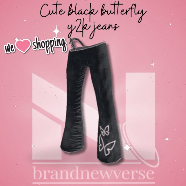 🦋 Cute Black and White Butterfly y2k Top

New code: SECRET - 30 Likes 
 
200 units at 5500 Likes

brandnewverse.com/osm/

To complete your outfit: roblox.com/catalog/171171… brandnewverse.com/osm/

 #OutfitShoppingMall #RobloxUGC #RobloxDev #ROBLOX #RobloxCommunity  #FreeUG