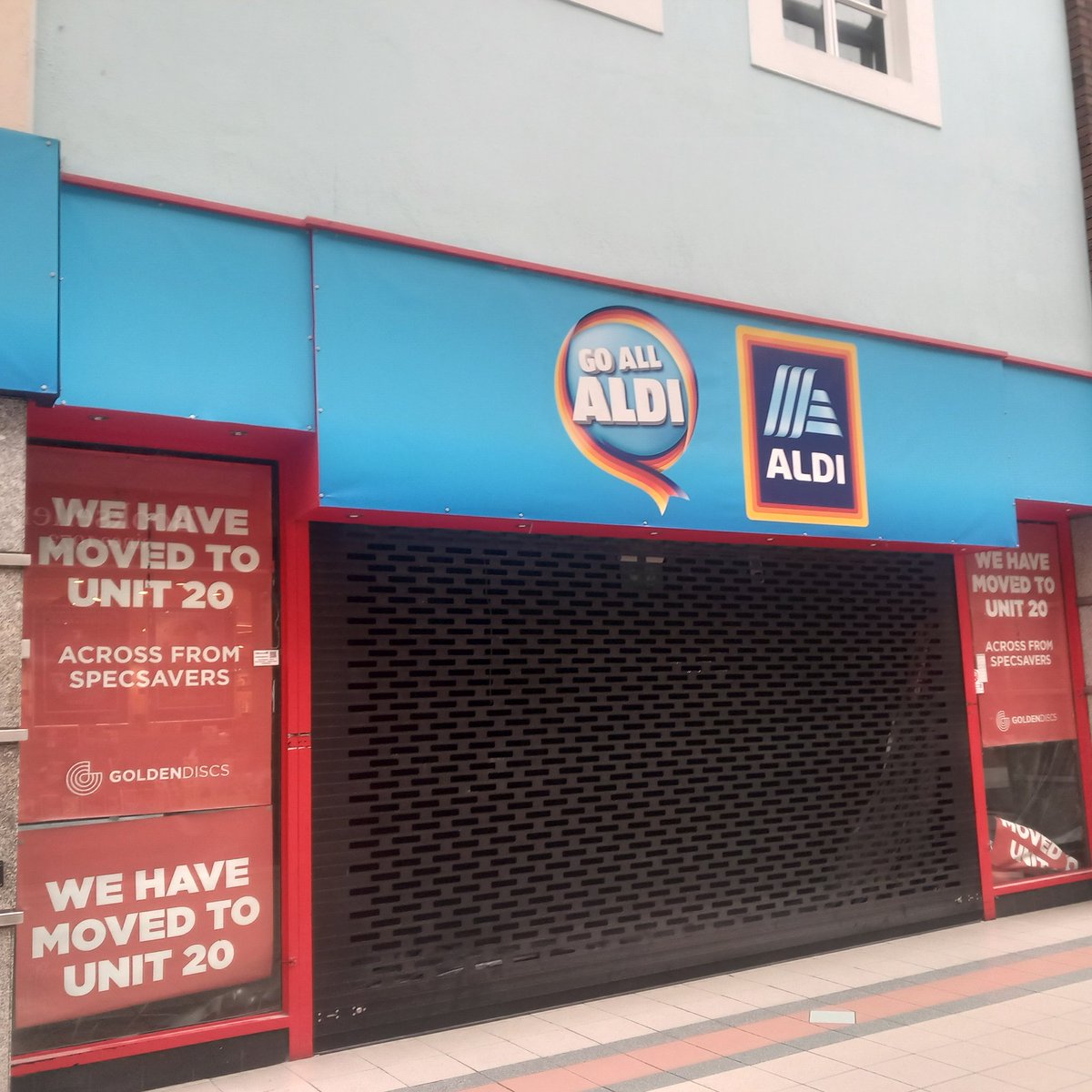 Aldi to open a supermarket at the former Debenhams Department Store at City Square Shopping Centre 🛍 in #WaterfordCity