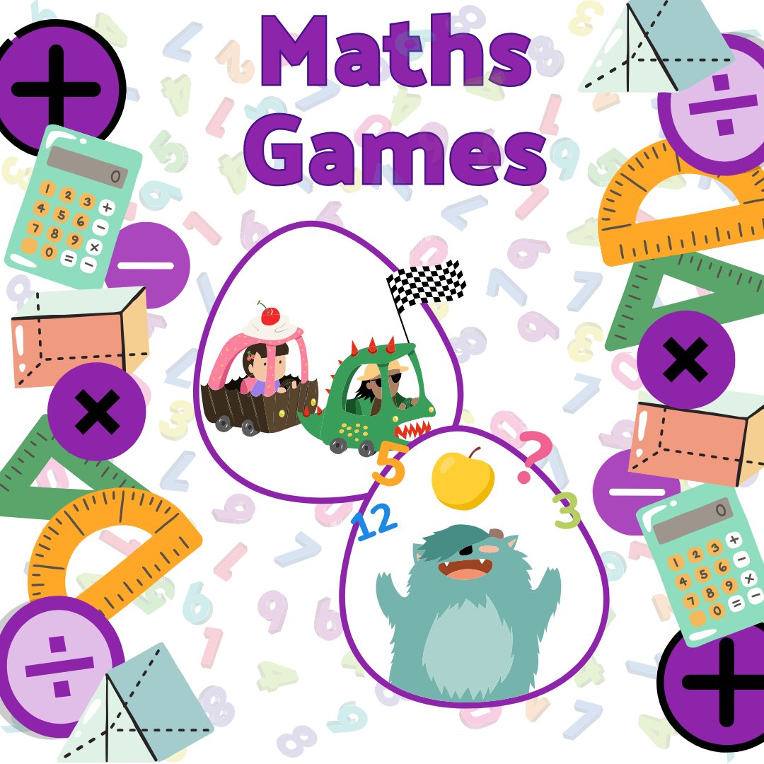 💜Purple Mash maths games are perfect for an extra bit of practice on key skills! 

Find them here 👉 zurl.co/X6vG 

Not a subscriber? Try them FREE 👉 zurl.co/zmF7 

#Maths #Mathsgames #AussieEd #VicPLN #NSWPLN #EdTech #EdChat