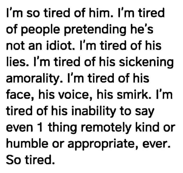 Raise your proud hand if you’re also tired? 🤚