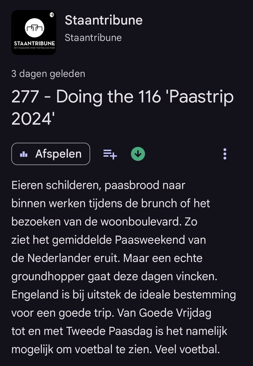 Mooie aflevering weer van de mannen van @Staantribune mbt de Paastrip die besproken wordt .. #groundhop @FutbologyApp @FutbologyBENL Millmoor is nu een buitenkans geworden voor mij, ben er nog nooit geweest!!