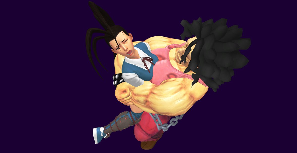 NoelyPoly_'s tweet photo. Ibuki in Bearhug part 2 #StreetFighter #ibuki #bearhug #ryona https://t.co/tdQMnyXVSY