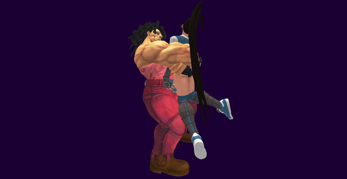 NoelyPoly_'s tweet photo. Ibuki in Bearhug part 2 #StreetFighter #ibuki #bearhug #ryona https://t.co/tdQMnyXVSY