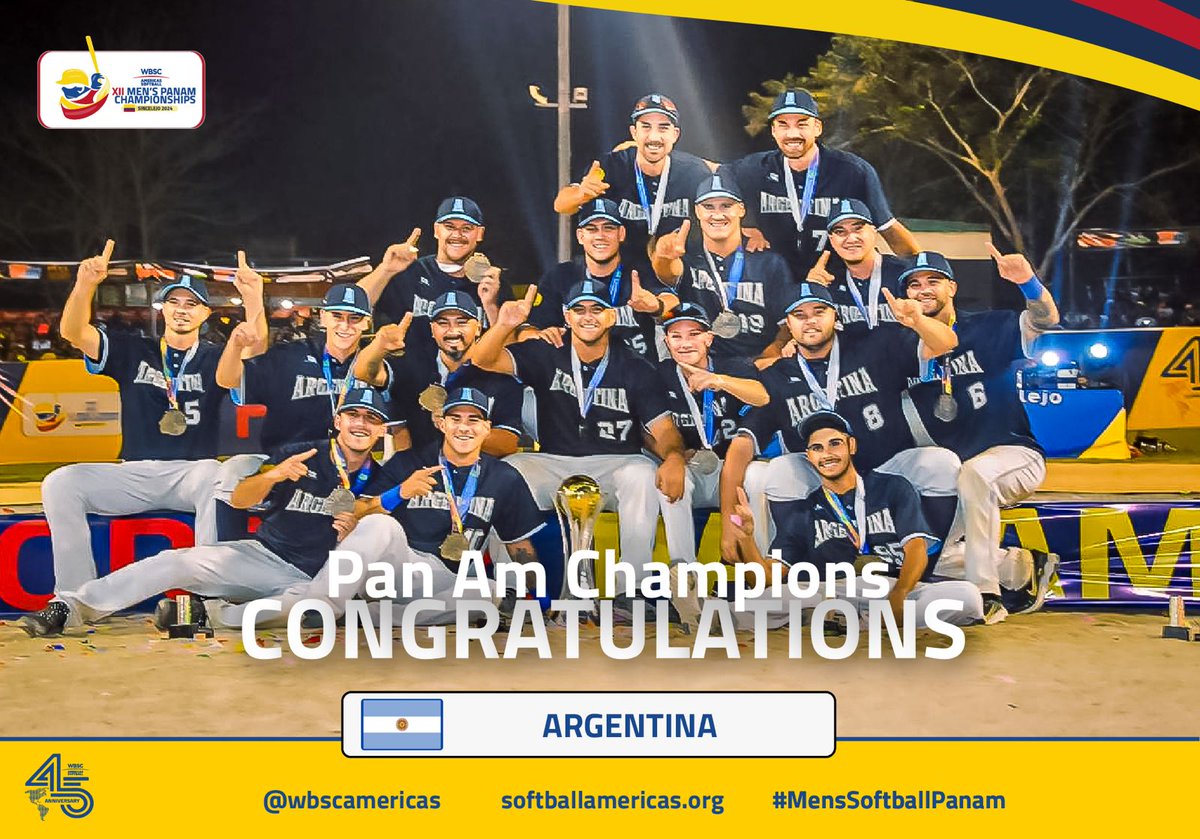 🥇🏆ARGENTINA Congratulations on winning the Gold Medal | PanAM Champions