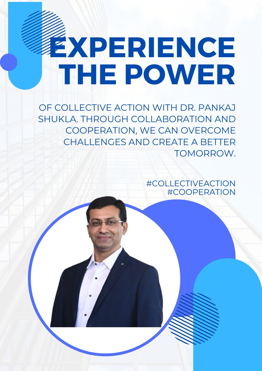 Experience the power of collective action with Dr. Pankaj Shukla. Through collaboration and cooperation, we can overcome challenges and create a better tomorrow. #CollectiveAction #Cooperation #ASRE #Gramya