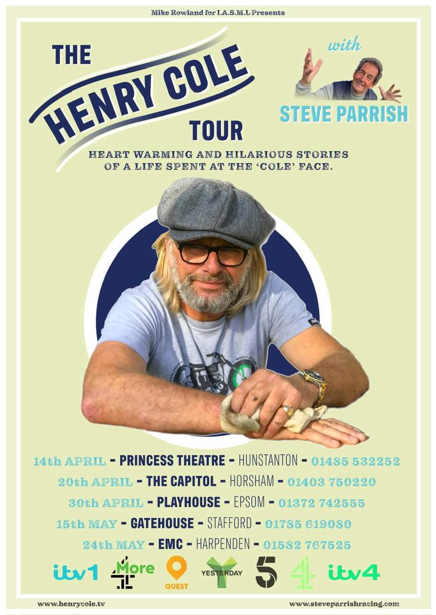 Last night there was this..... If you have chance, go, great show and HC very engaging and real. #HappyDays #SunnyHunny #TheHenryColeTour @HenryColeTV @Stavros6 was equally entertaining. Solid Sunday night show. 🍻