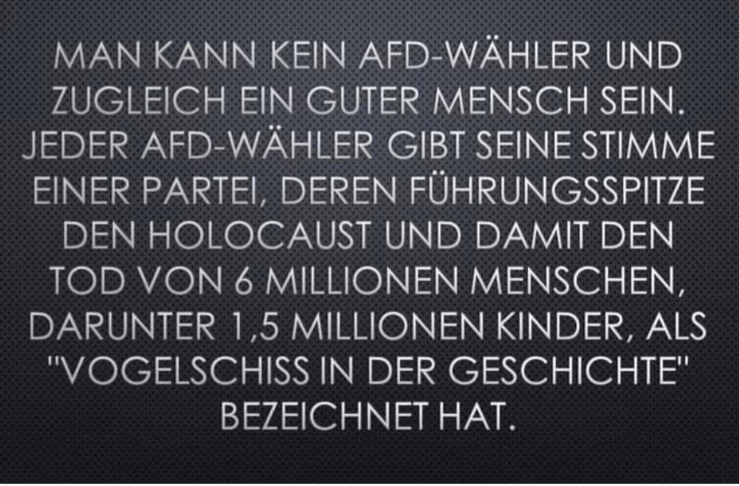 So ist es. #AfDgehoertnichtzuDeutschland