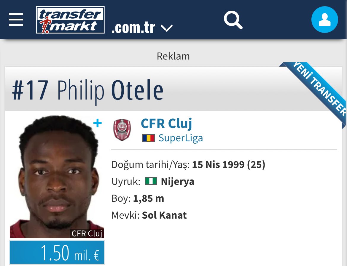 günaydın. iamsport’un haberine göre philip otele ile ilgileniyormuşuz. bu sezon 39 maça çıkıp, 13 gol 7 asistlik bir performans sergilemiş. brighton çok daha istekliymiş bu transfer adına. biz ve brighton dışında brugge ve brenford da ilgileniyormuş.