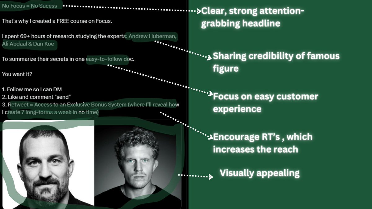 talkto_connect's tweet image. @HenriWolf24 got 98K+ impressions and 500+ followers from his giveaway in 24 hours.

How?

His copy was a piece of art.

P.S. Congrats Henri on the 900, 1000, 1100,1200,1300, and 1400...so far.