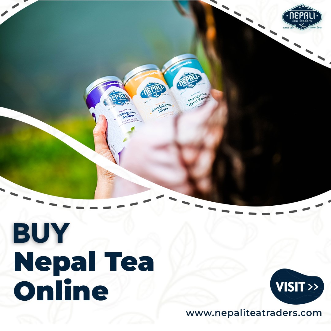 Craving a cup of authentic Nepali tea? Look no further! 
Explore our exquisite collection of premium teas sourced from the foothills of the Himalayas. Shop now and savor the rich flavors of Nepal!

bit.ly/4avYNbQ

#NepaliTeaTraders #NepalTea #BuyTeaOnline #OrganicTea