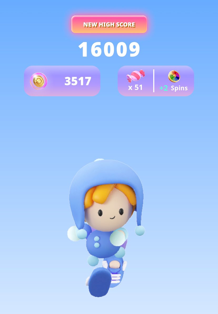 New High Score $BUBBLE 16k. Starts getting hard. <a href="/Imaginary_Ones/">Imaginary Ones | Bubio.ai</a>