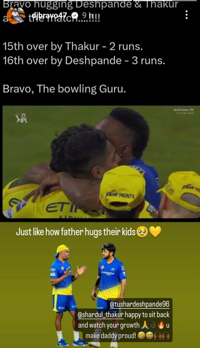 Story of Bowling coach @DJBravo47 

@imShard #ShardulThakur