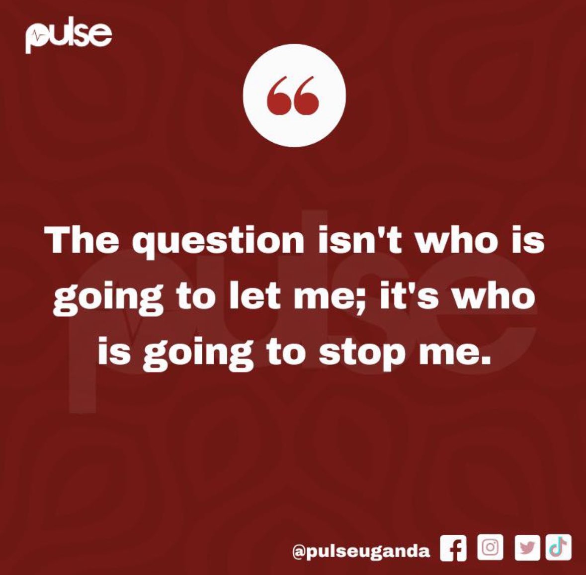Good morning ☀️ #PulseQuotes