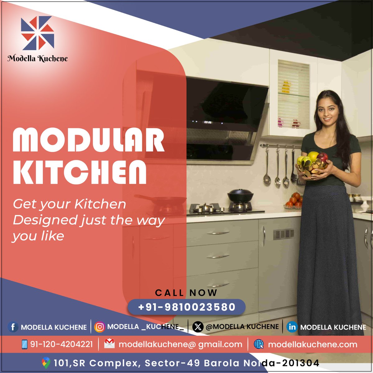 MODULAR KITCHEN
Get your kitchen Designed just the way you like.

CALL NOW +91-9810023580

#kitchen  #noida #callnow #modularkitchen #modulardesign #ModularKitchenDesigns  #kitchenrenovation  #modularkitchenaccessories #beautifulkitchen #kitchendesigns #kitchendesigntips