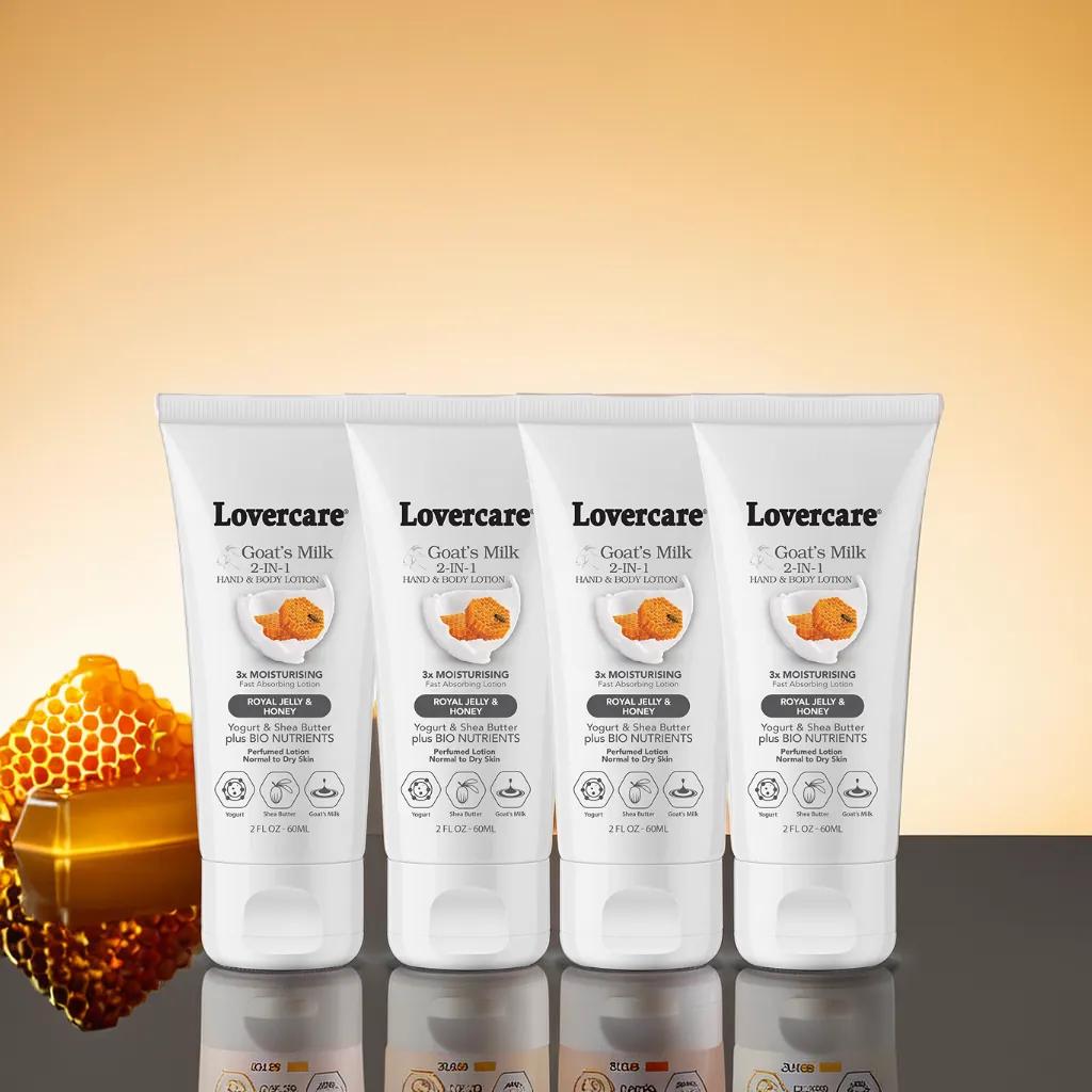 Indulge in luxury with Lovercare Goat’s Milk 2in1 Hand & Body Lotion, enriched with Royal Jelly & Honey.

#handlotion #smalltubelotion #travelsizelotion #handcream #lovercare #handbodylotion #bodylotionviral #bodylotion