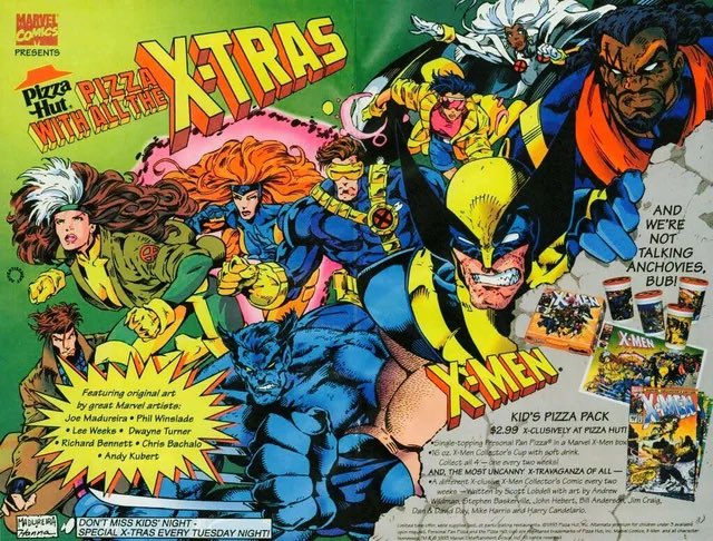 Pizza Hut should’ve brought this back for X-Men ‘97.