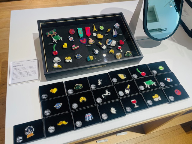 マコン エ レスコアの刺繍ブローチが入荷しています！ 24SSメインで