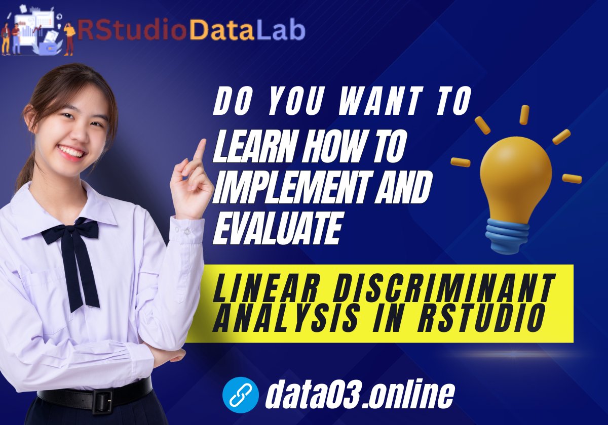 Linear Discriminant Analysis (LDA) in R  #dataanalysis #learndataanalysis #rstudio #dataanalyst