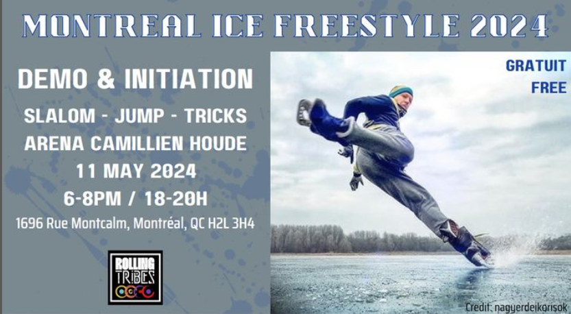 CanadaBladers's tweet photo. 11 May 2024 - 18H-20H / 6-8PM - Free admission
#rollerblading #rollingtribes #inlineskating #iceskating #icerink #ice #iceskaters #freestyle #freestyleskating #freestyleskate #canadabladers https://t.co/YGZqNToZ1n