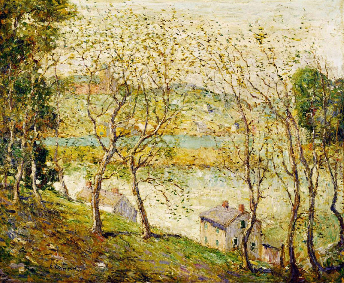 #SPRING & the Ashcan School
‘Springtime, Harlem River’
Ernest Lawson (1873-1939).
#ErnestLawson #AshcanSchool #AmericanArt