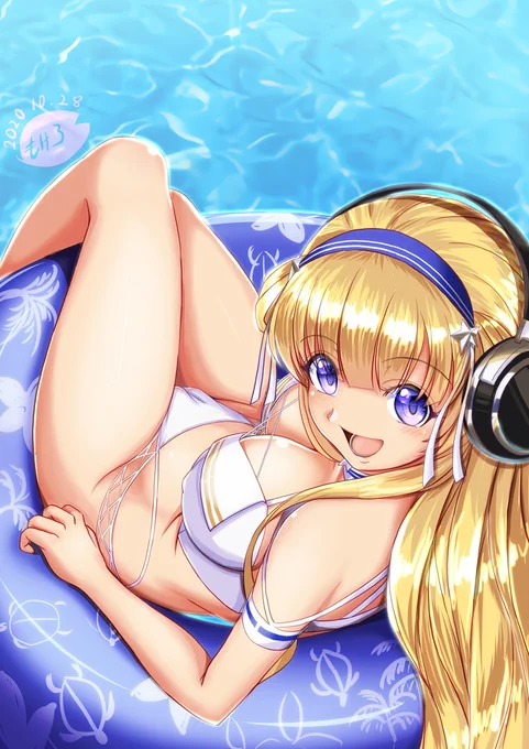 #気温が高いので気が早いが水着絵が見たい 