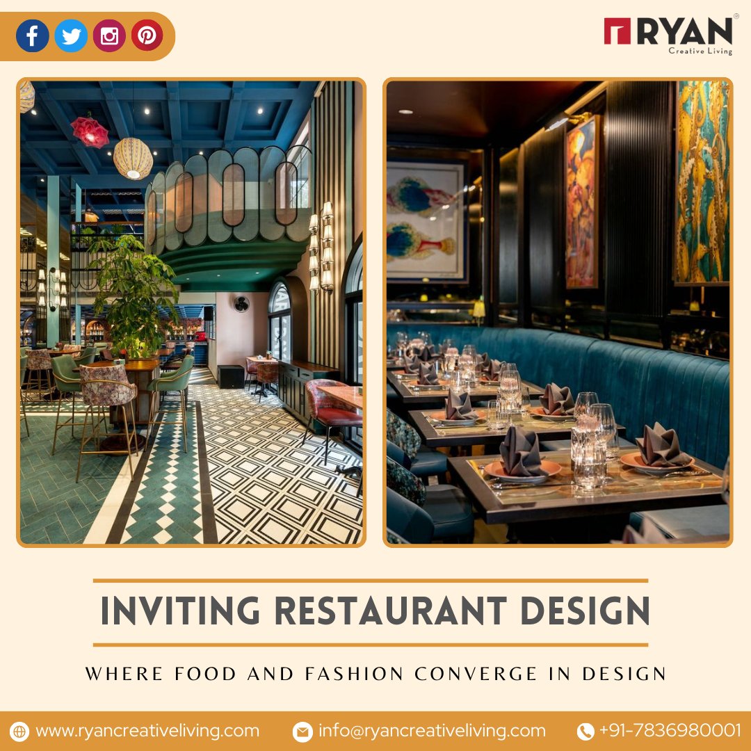 Ryan_Interior_'s tweet photo. ✨Transform your restaurant into a hotspot of innovation! 😍Ryan Creative Living's designs are the key to an inviting and stylish space.👌🏻
.
.
#RyanCreativeLiving #RestaurantDesigns #restaurants #restaurantfood #restaurantlife #interiordesignerdelhi #interiordesignexpert https://t.co/FgHcQJ7E2O