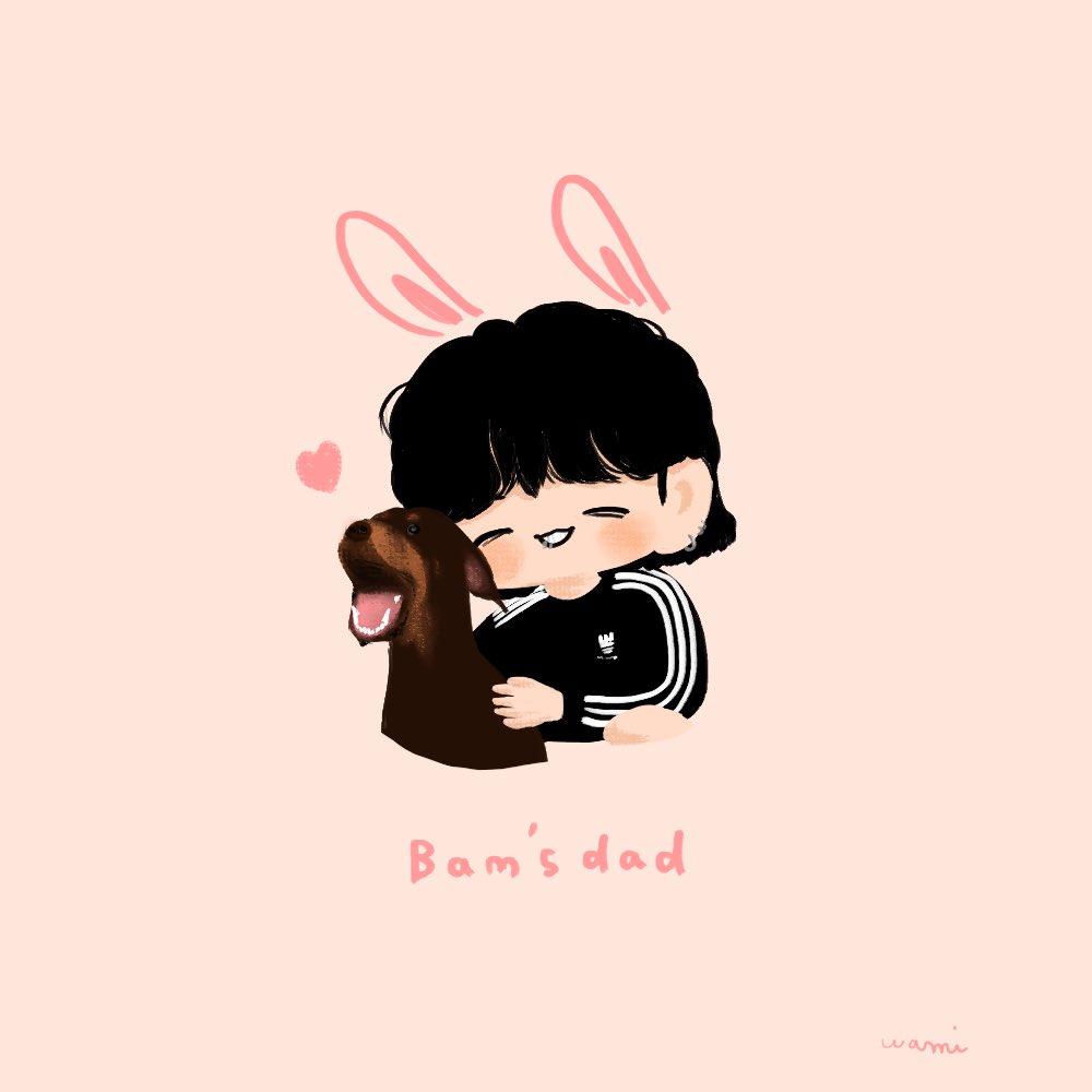 Bam's dad #JUNGKOOK #btsfanart