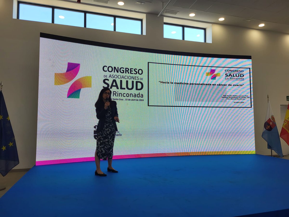 Primer Congreso de Salud en La Rinconada. Gracias a la investigadora y Dra Sandra Muñoz Galvan por su participación en el evento #todoscontraelcancer